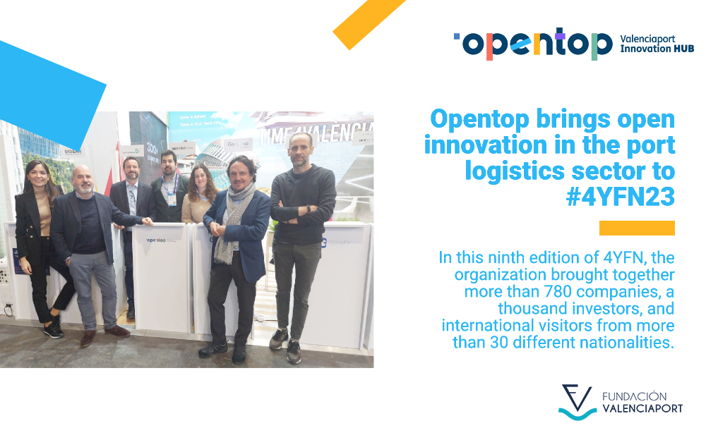 Opentop brings open innovation in the port logistics sector to 4YFN