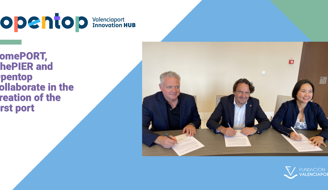 homePORT, ThePIER and Opentop collaborate in the creation of the first port innovation hub network