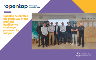 Opentop celebrates the Pitch Day of the artificial intelligence challenge proposed by Infoport