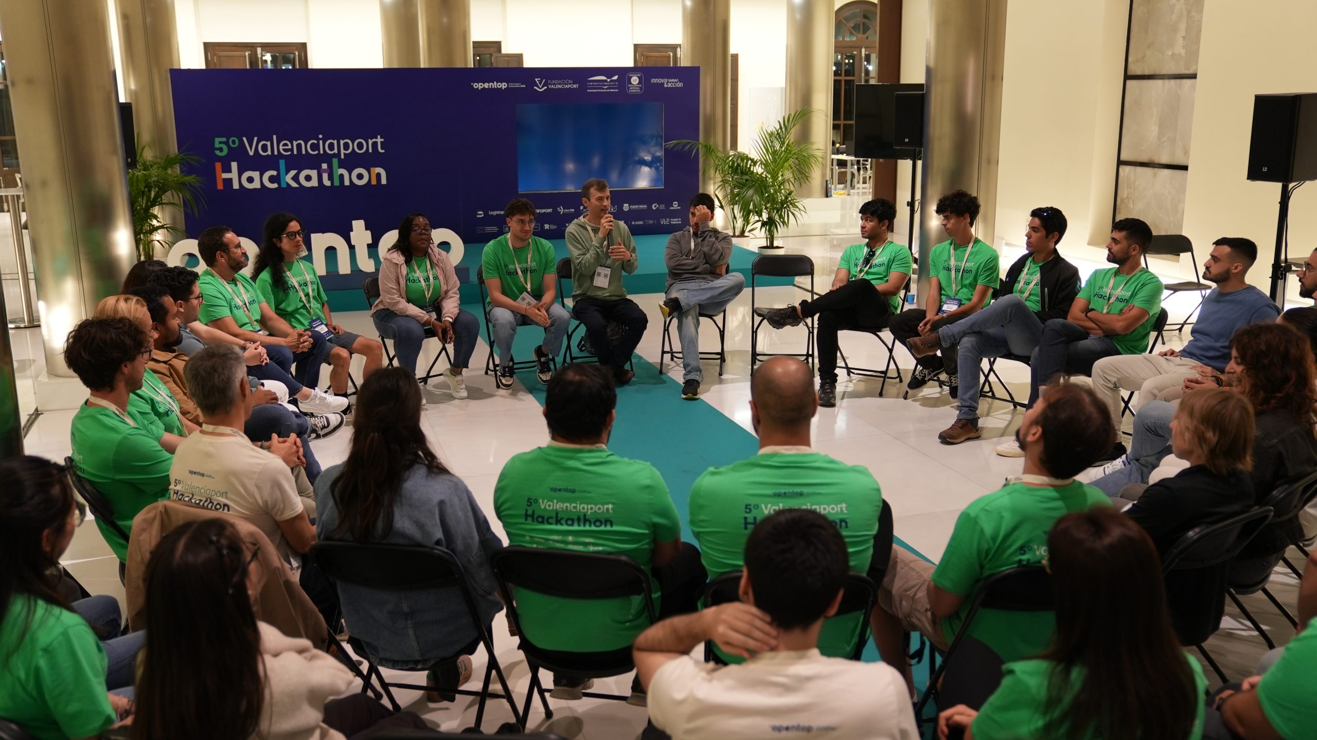 circulo dinamica playfullness the 5th Valenciaport Hackathon