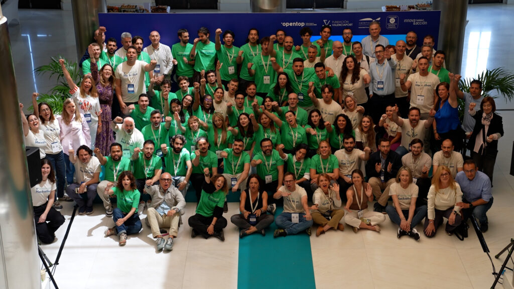 saludo final Hackathon 5 the 5th Valenciaport Hackathon